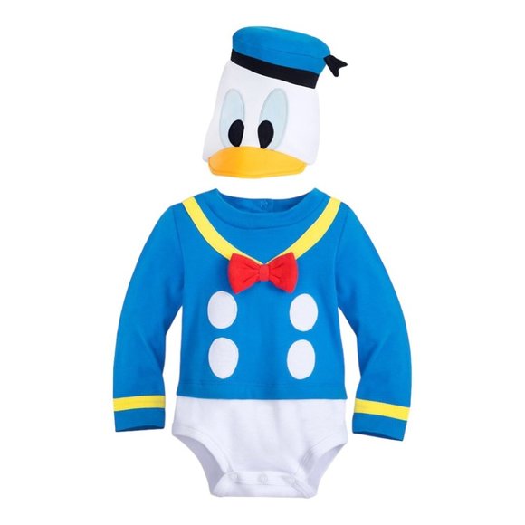 Disney Store Disney Baby Donald Duck Costume Bodysuit for Baby 9-12M